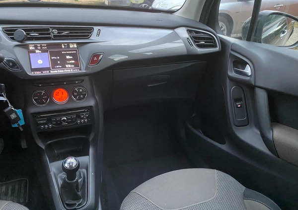 Citroen C3 cena 18900 przebieg: 153605, rok produkcji 2013 z Turek małe 92